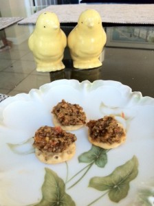 Splendid on rice crackers!