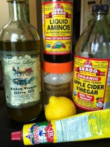 Tahini Dressing Ingredients - And Every One of 'Em Enhances Health!