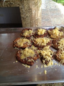 Not exactly low-calorie, but sometimes you gotta have fun!  Hey, we're on vacation....