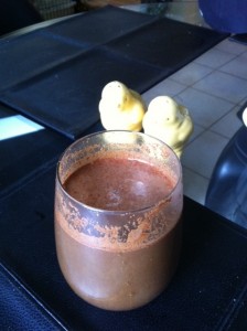 Liquid Chocolate - One of My Constant Companions!