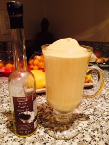 Mousse-like and delicious. Tastes decadent, but it's NOT!