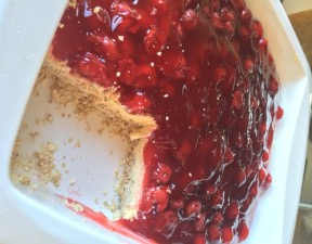 ...a little good food (dairy-free cheesecake from 'Sweet Comfort')