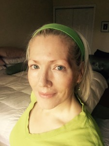 Post-coffee scrub glow and wearing Sarada oil